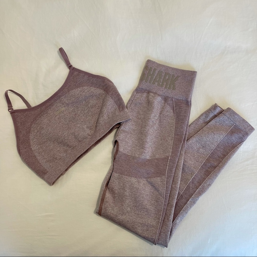 Light Purple Gym Shark Set